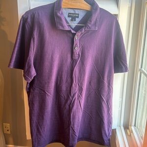Banana Republic purple polo L